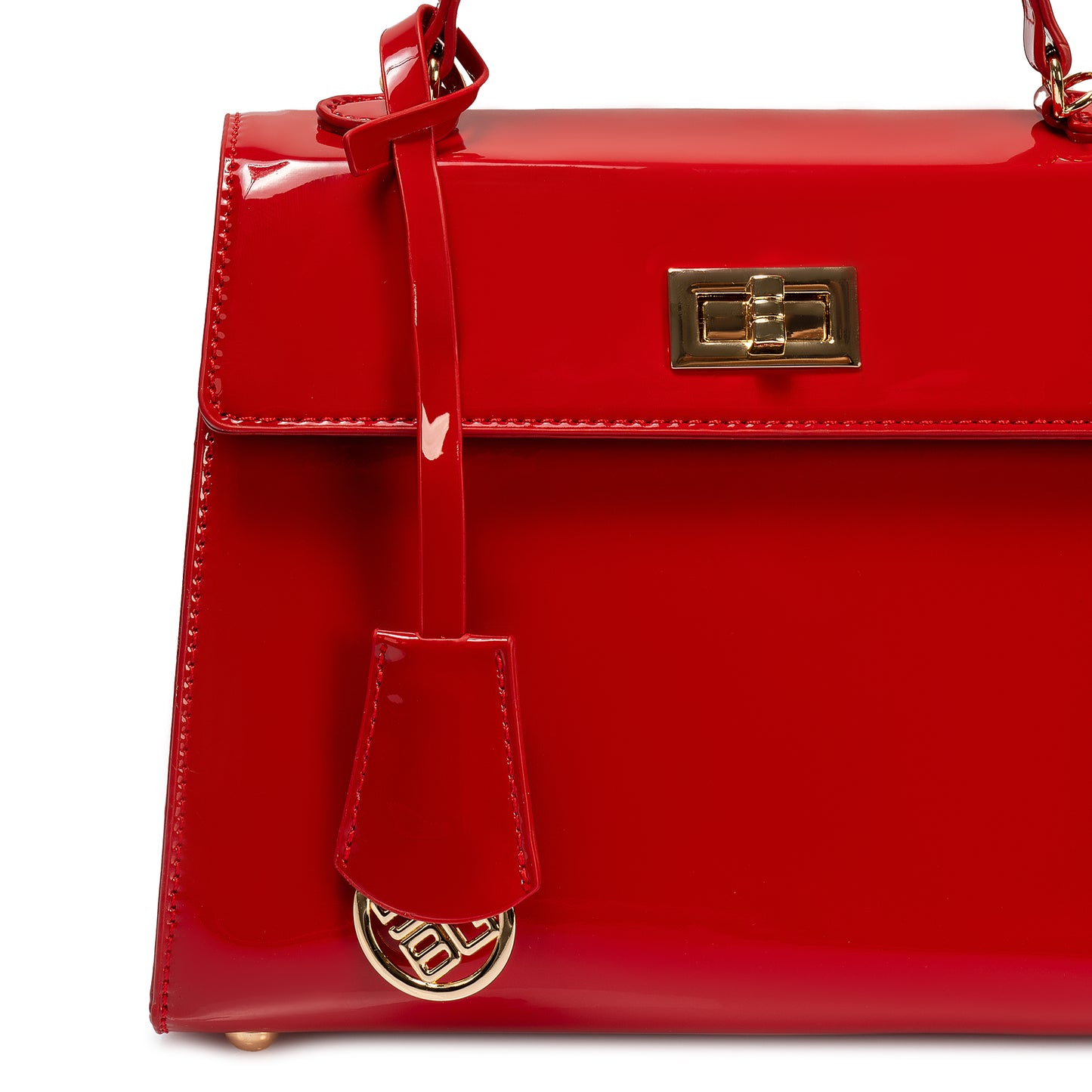 Cartera Satchel Bri-Cm2501 Rojo Briganti