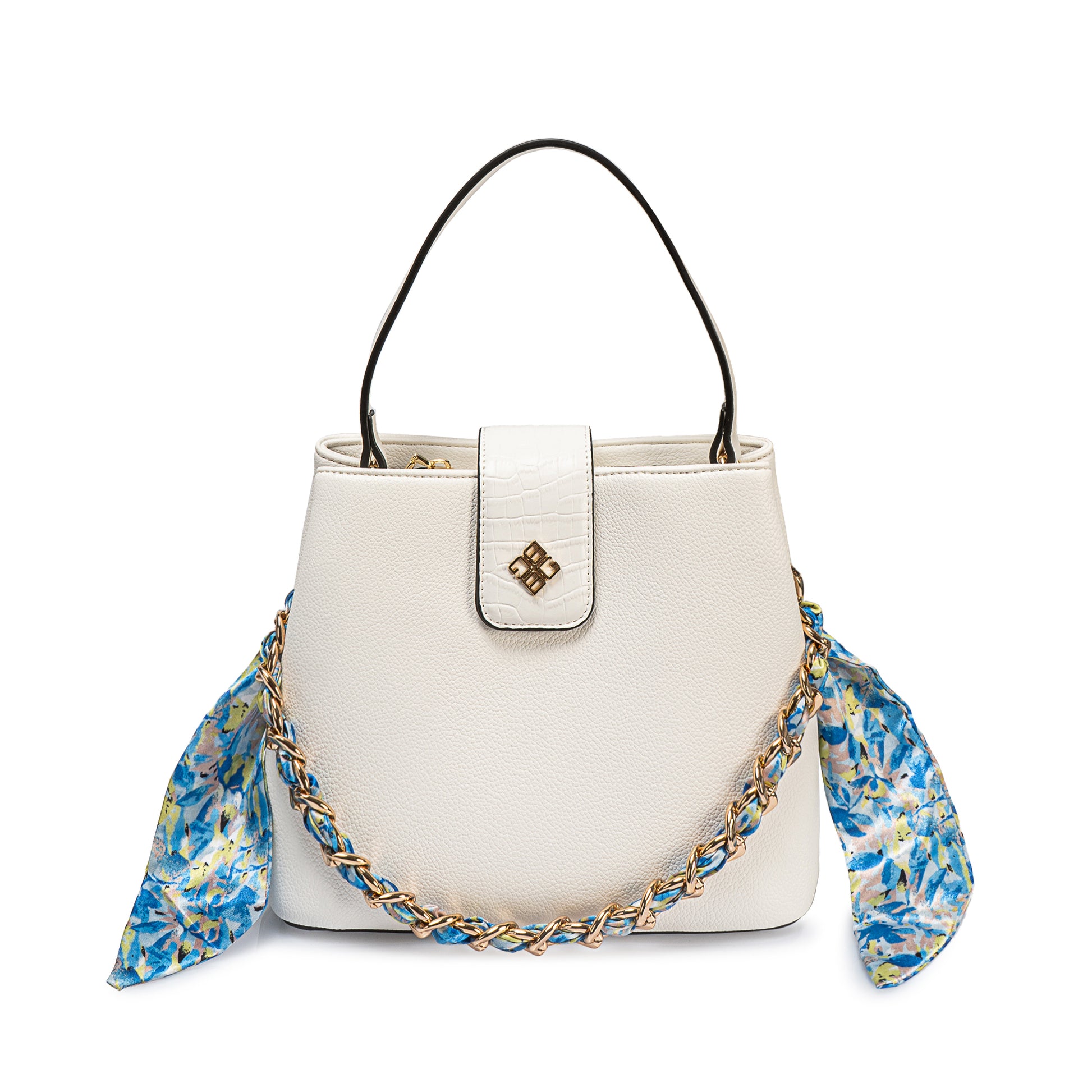 Cartera Briganti Satchel Bri-CM2508 Blanco