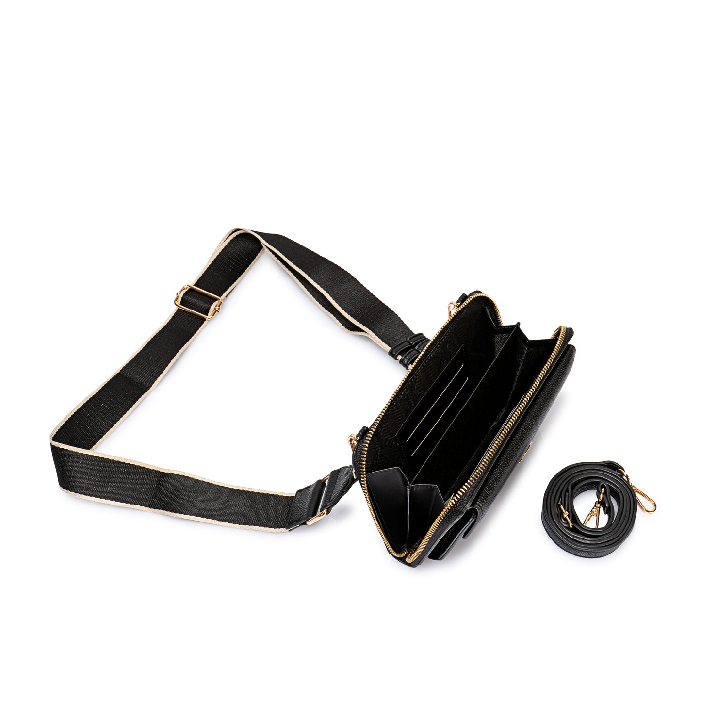 Cartera Crossbody Bri-Mo2517 Negro Briganti