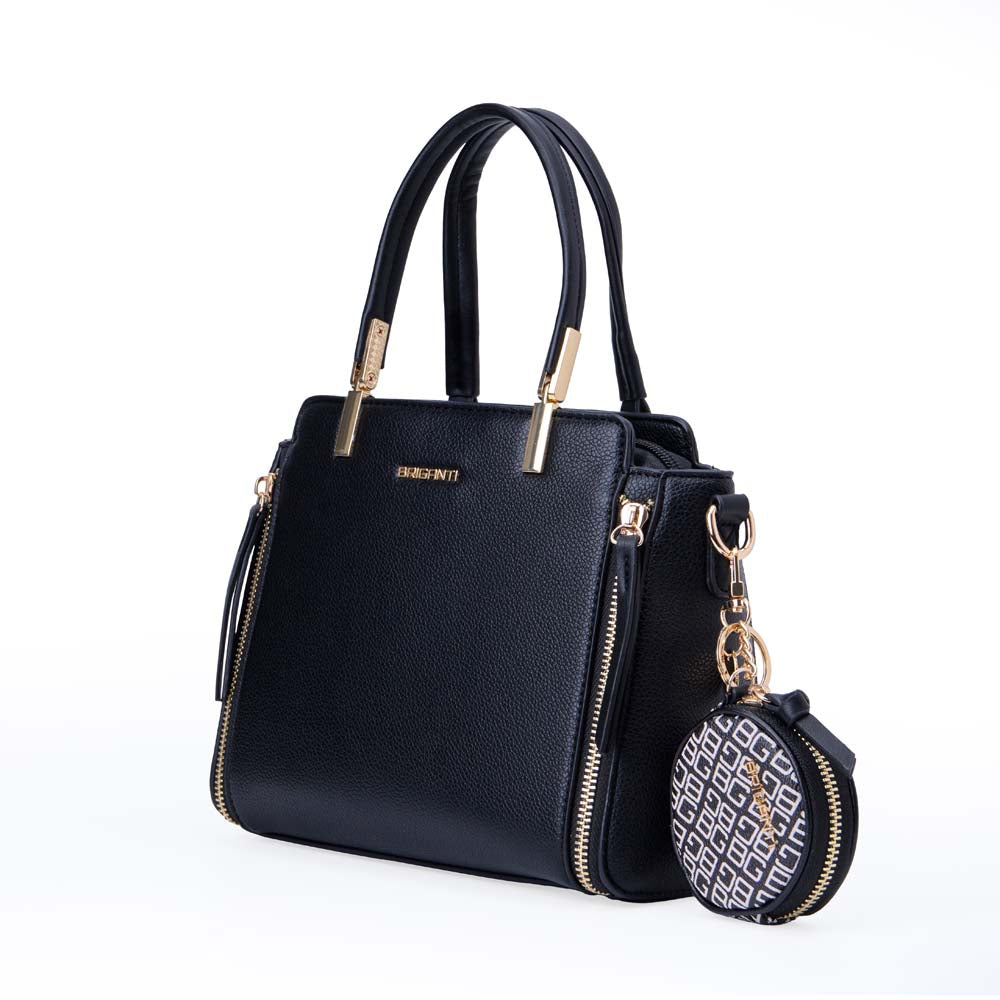Cartera Satchel BRI-Cs2506 Negro Briganti