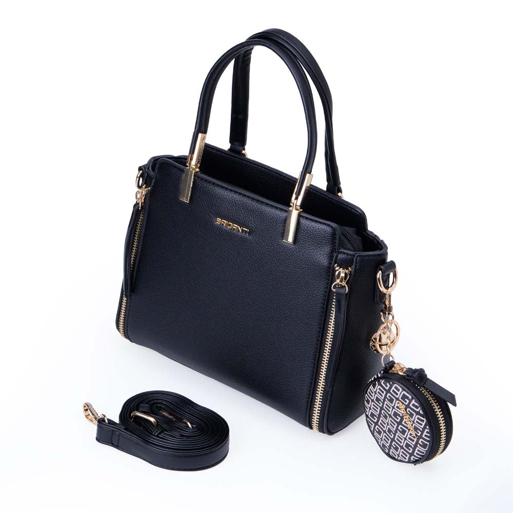 Cartera Satchel BRI-Cs2506 Negro Briganti