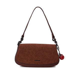 Morral Briganti Shoulder Bag BRI-MO2532 Marrón