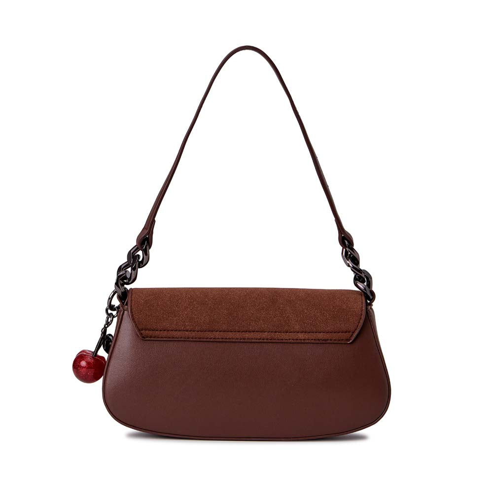 Morral Briganti Shoulder Bag BRI-MO2532 Marrón