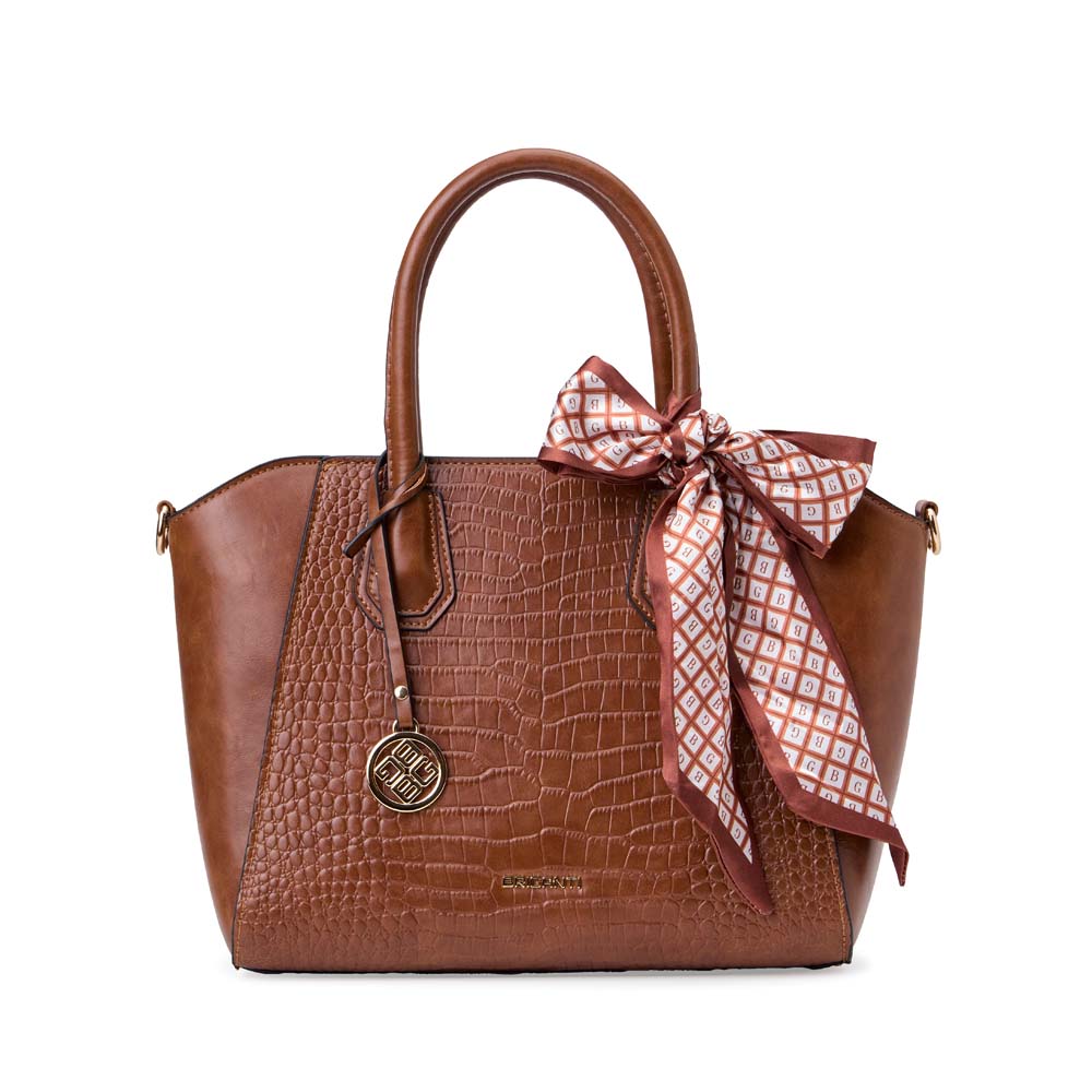 Cartera Briganti Satchel BRI-CS2509 Marrón