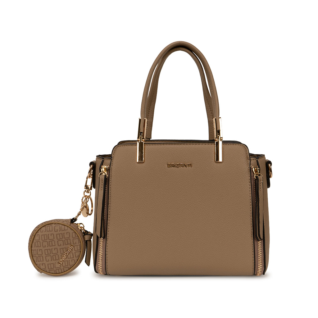 Cartera Briganti Satchel BRI-CS2506 Vison