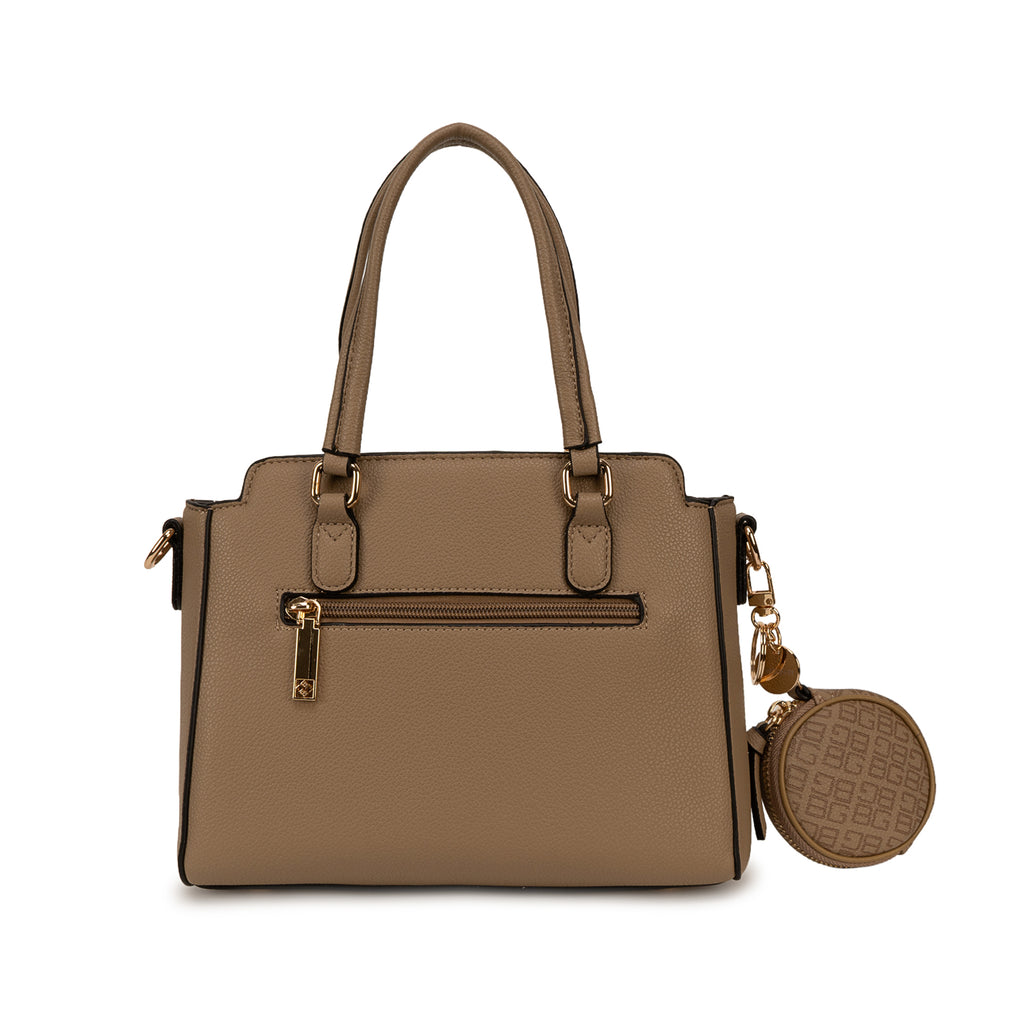 Cartera Briganti Satchel BRI-CS2506 Vison