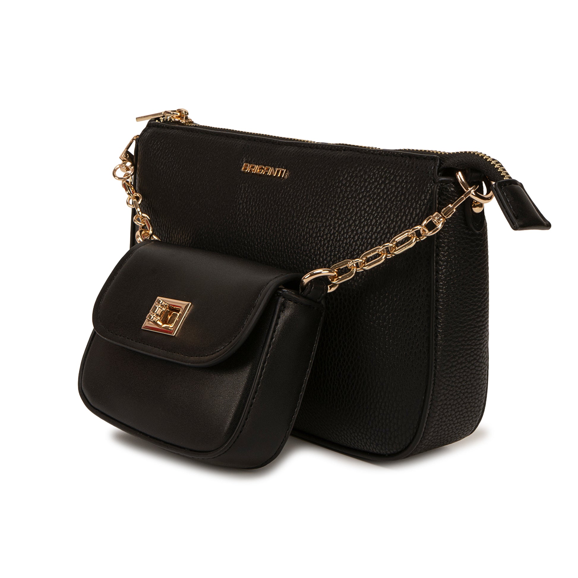 Morral Briganti Crossbody BRI-MO2608 Negro