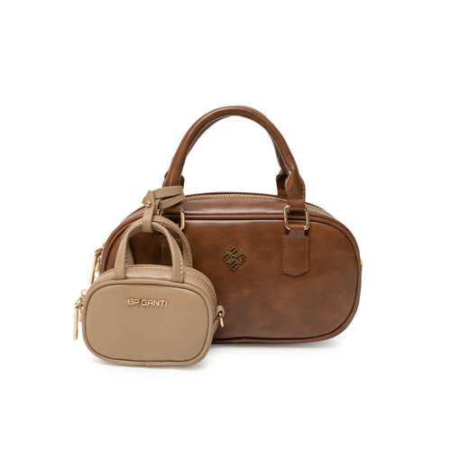 Cartera Briganti Doctor BRI-CM2603 Marrón