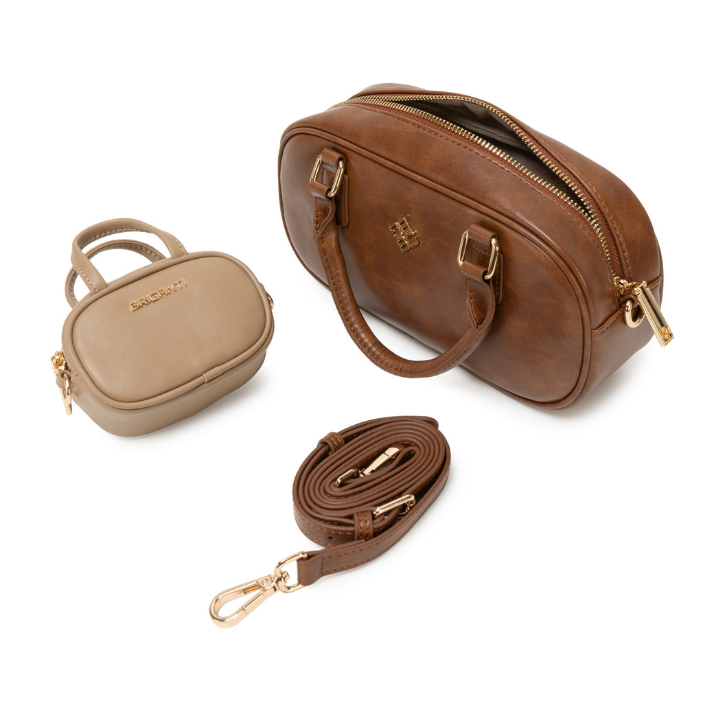 Cartera Briganti Doctor BRI-CM2603 Marrón