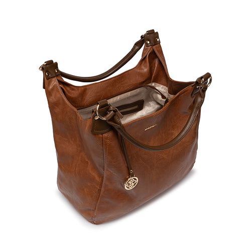 Cartera Briganti Hobo Bri-CJ2504 Cobre