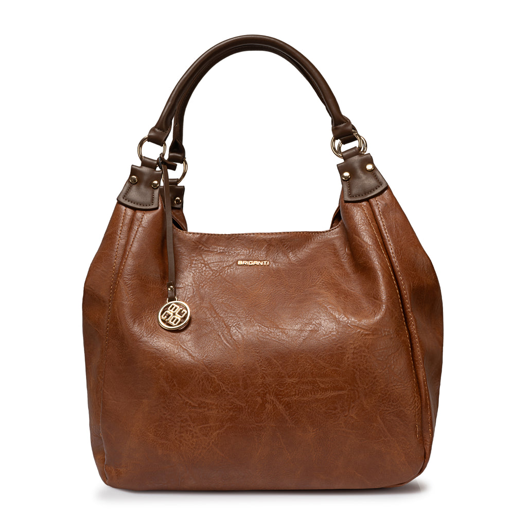 Cartera Briganti Hobo Bri-CJ2504 Cobre