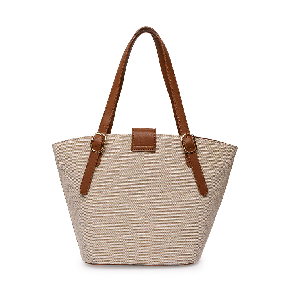 Cartera Briganti Tote BRI-CJ2601 Yute/Natural