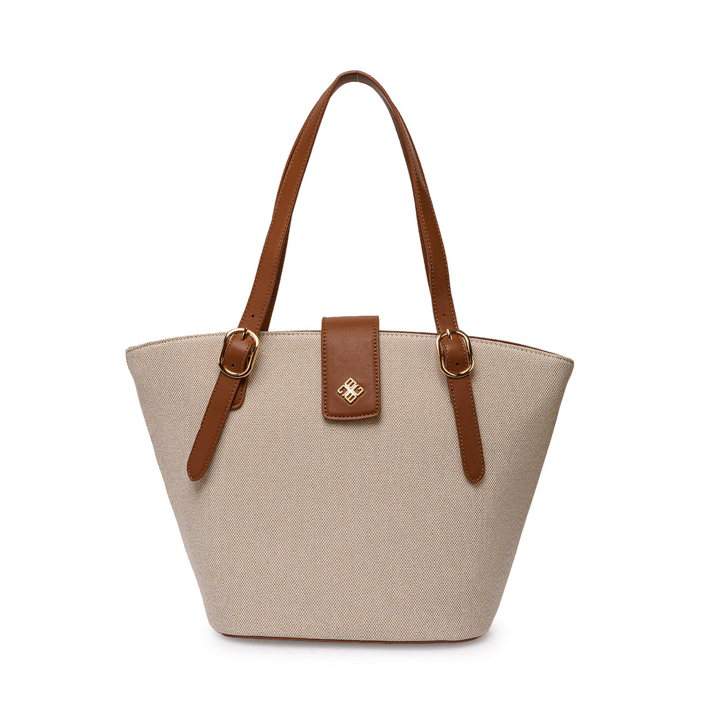 Cartera Briganti Tote BRI-CJ2601 Yute/Natural