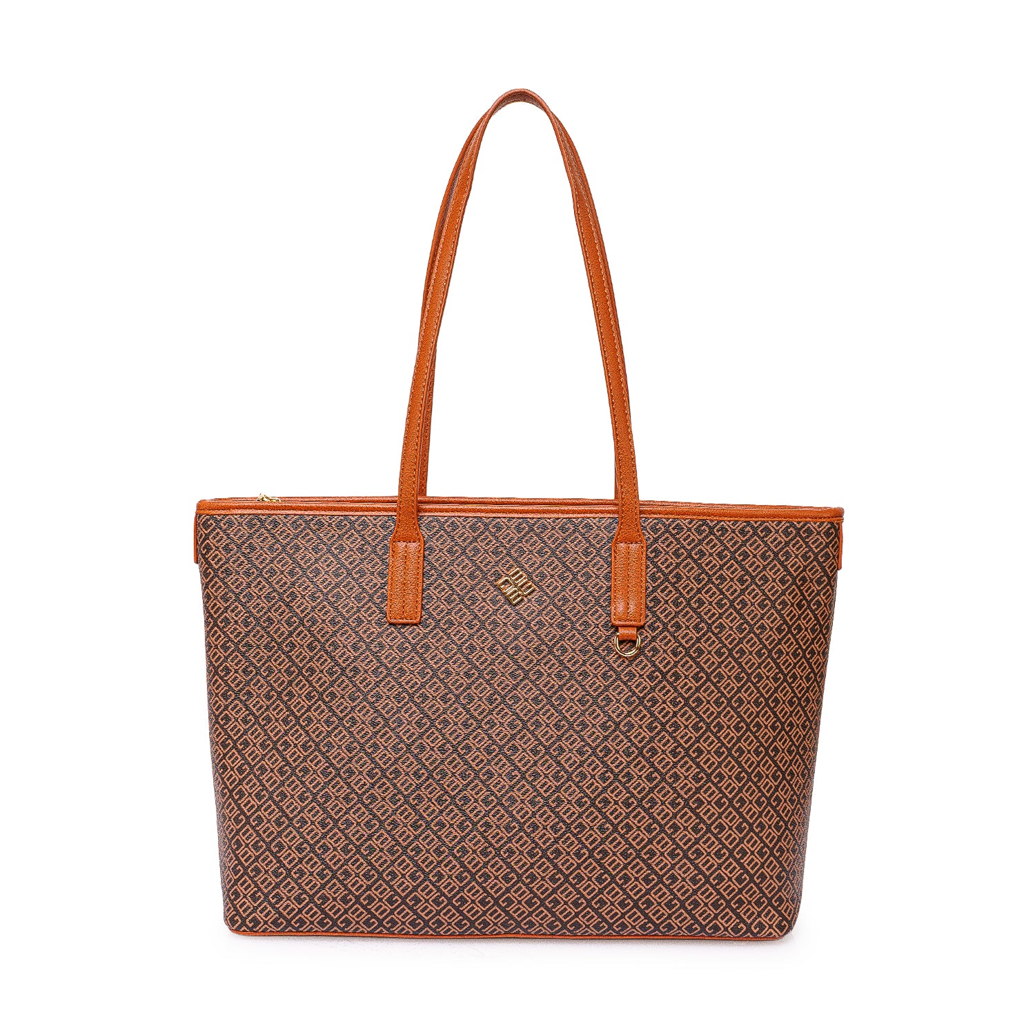 Cartera Briganti Tote BRI-CJ2602 Marrón/Natural