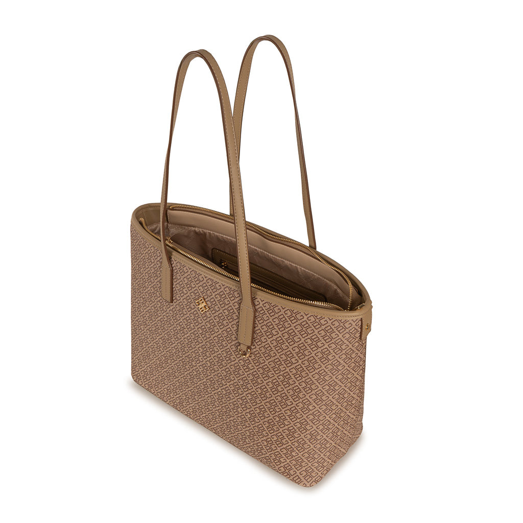 Cartera Briganti Tote BRI-CJ2602 Taupe/Vison