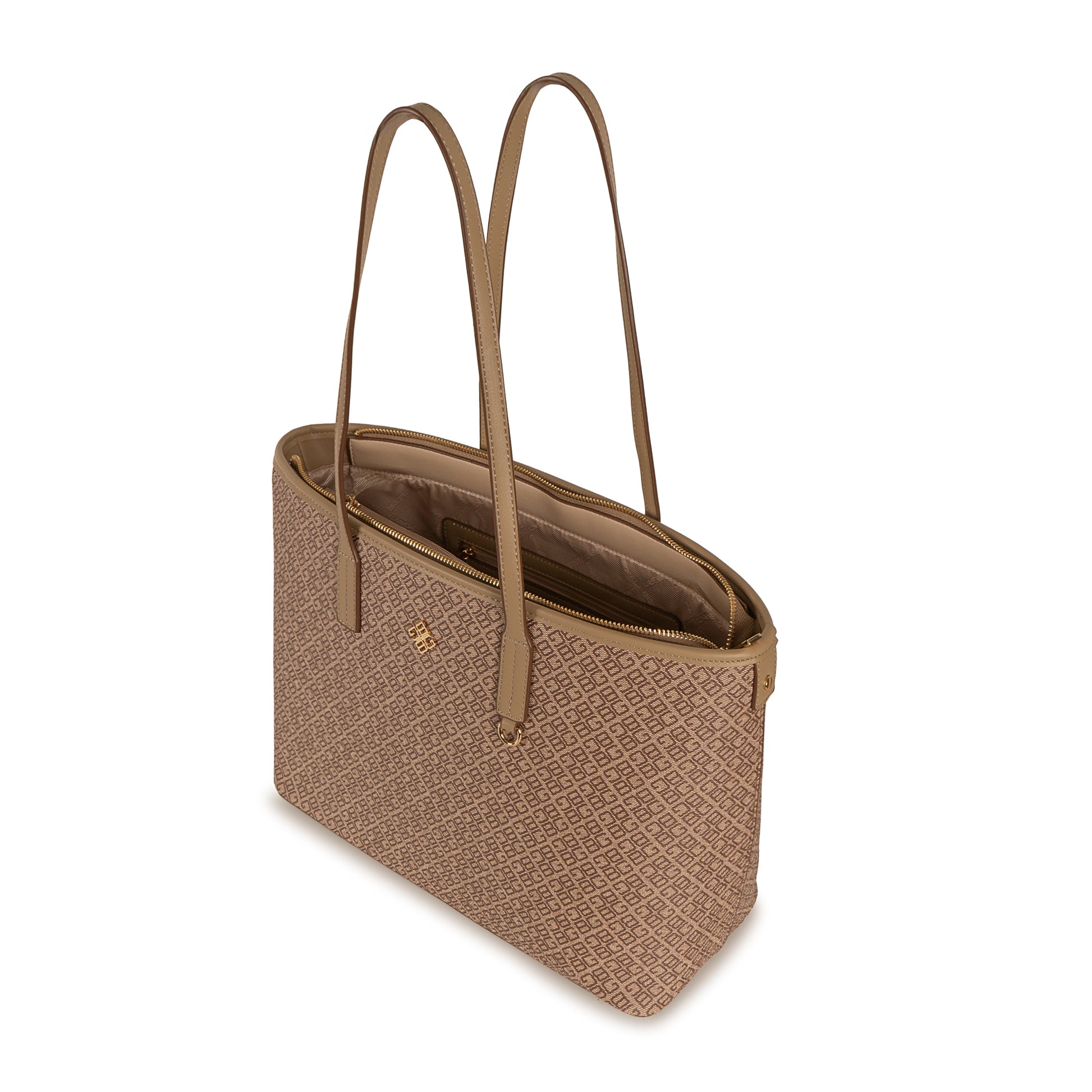 Cartera Briganti Tote BRI-CJ2602 Taupe/Vison