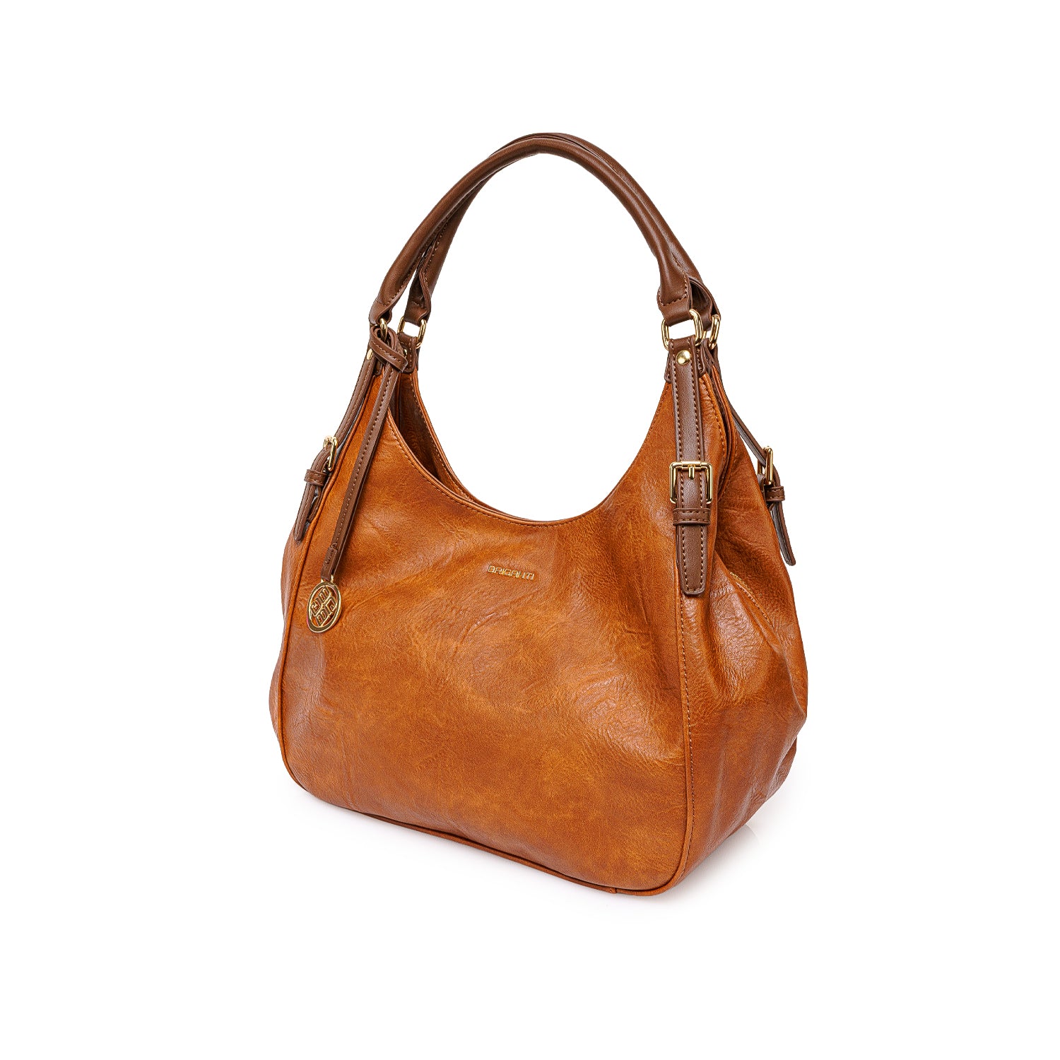 Cartera Briganti Hobo BRI-CJ2608 Marrón