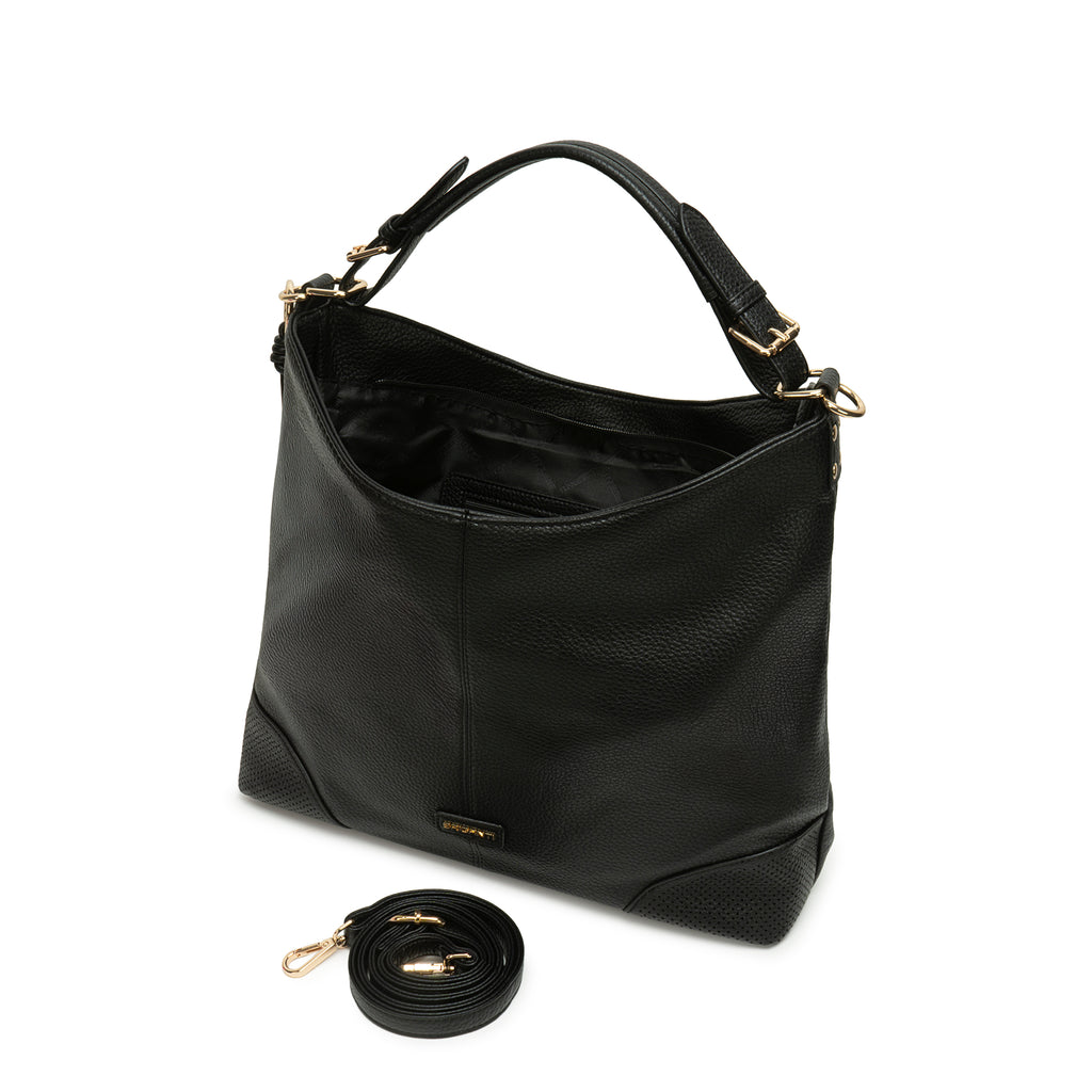 Cartera Briganti Hobo BRI-CJ2624 Negro
