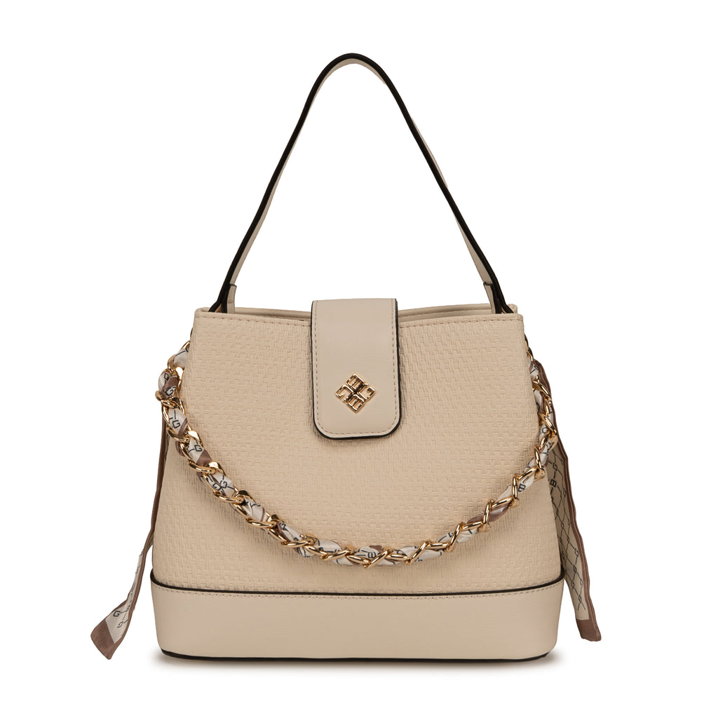 Cartera Briganti Satchel BRI-CM2508 Hueso