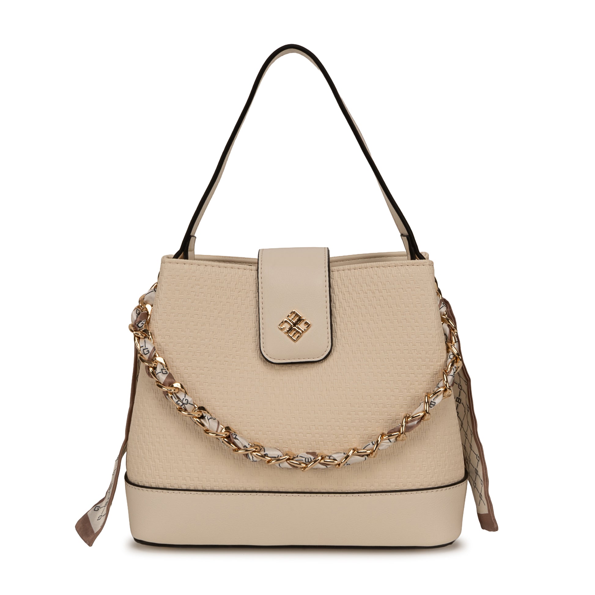 Cartera Briganti Satchel BRI-CM2508 Hueso