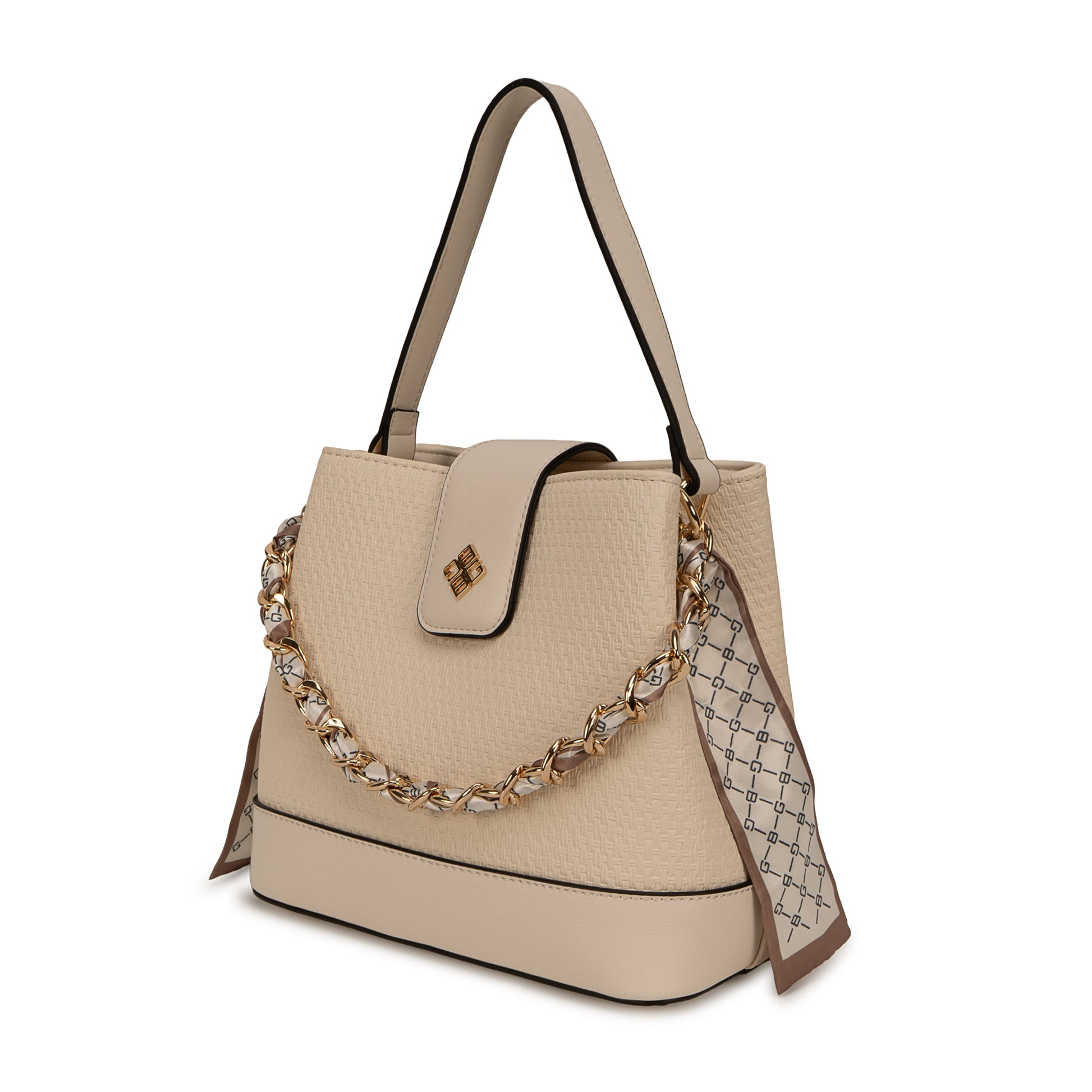 Cartera Briganti Satchel BRI-CM2508 Hueso