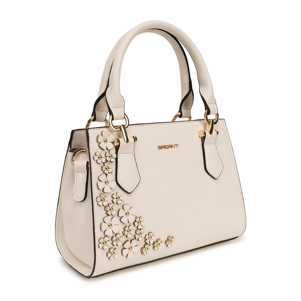 Cartera Briganti Satchel BRI-CM2611 Blanco