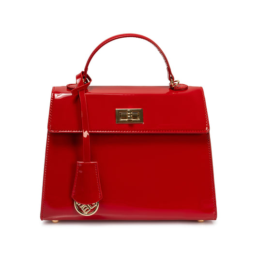 Cartera Satchel Bri-Cm2501 Rojo Briganti