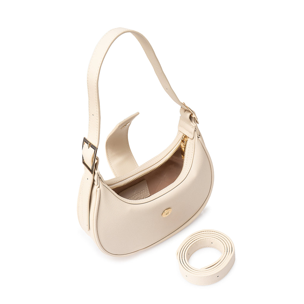 Cartera Briganti Shoulder Bag Bri-CM2502 Vainilla
