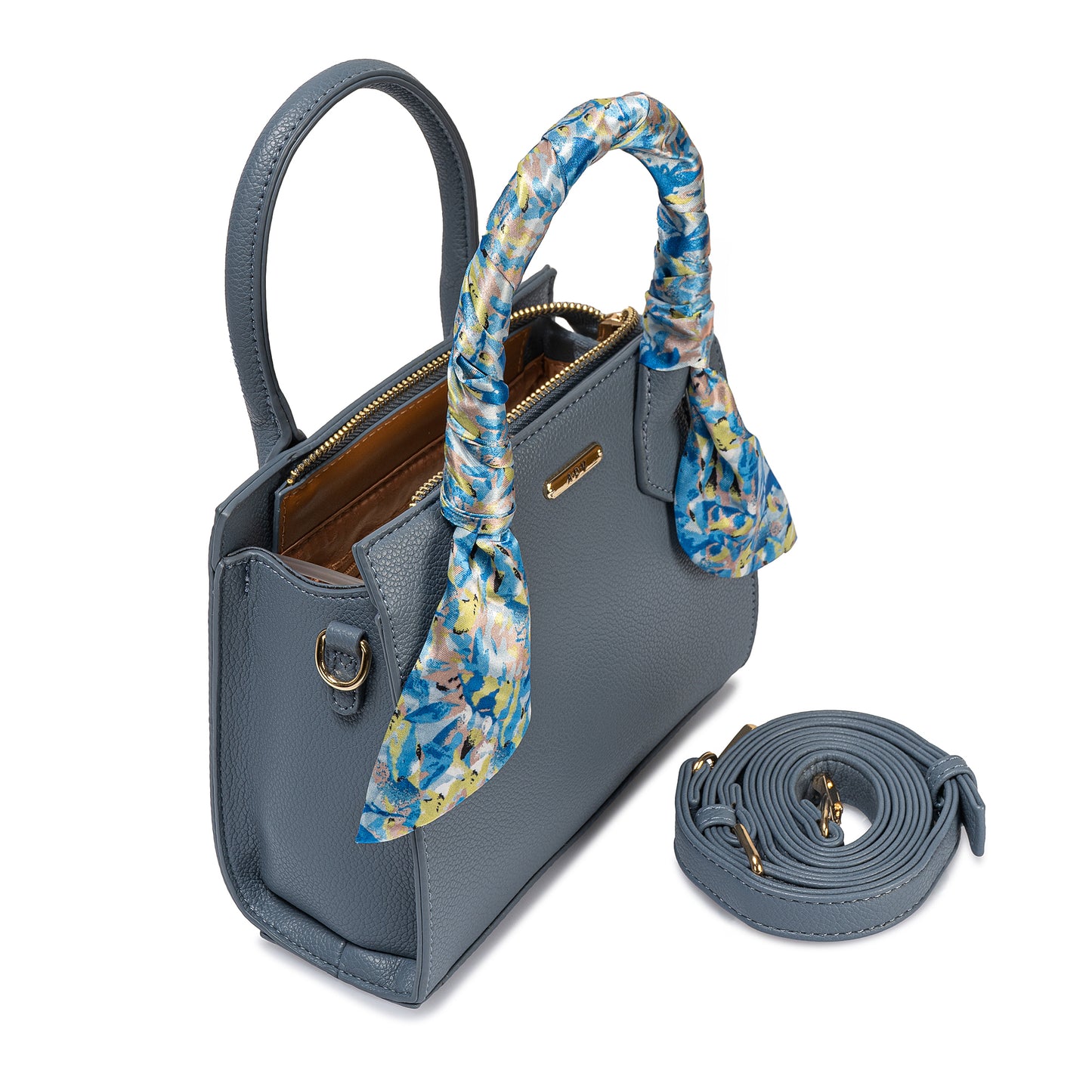 Cartera Satchel Bri-Cm2503 Acero Ann D Vian