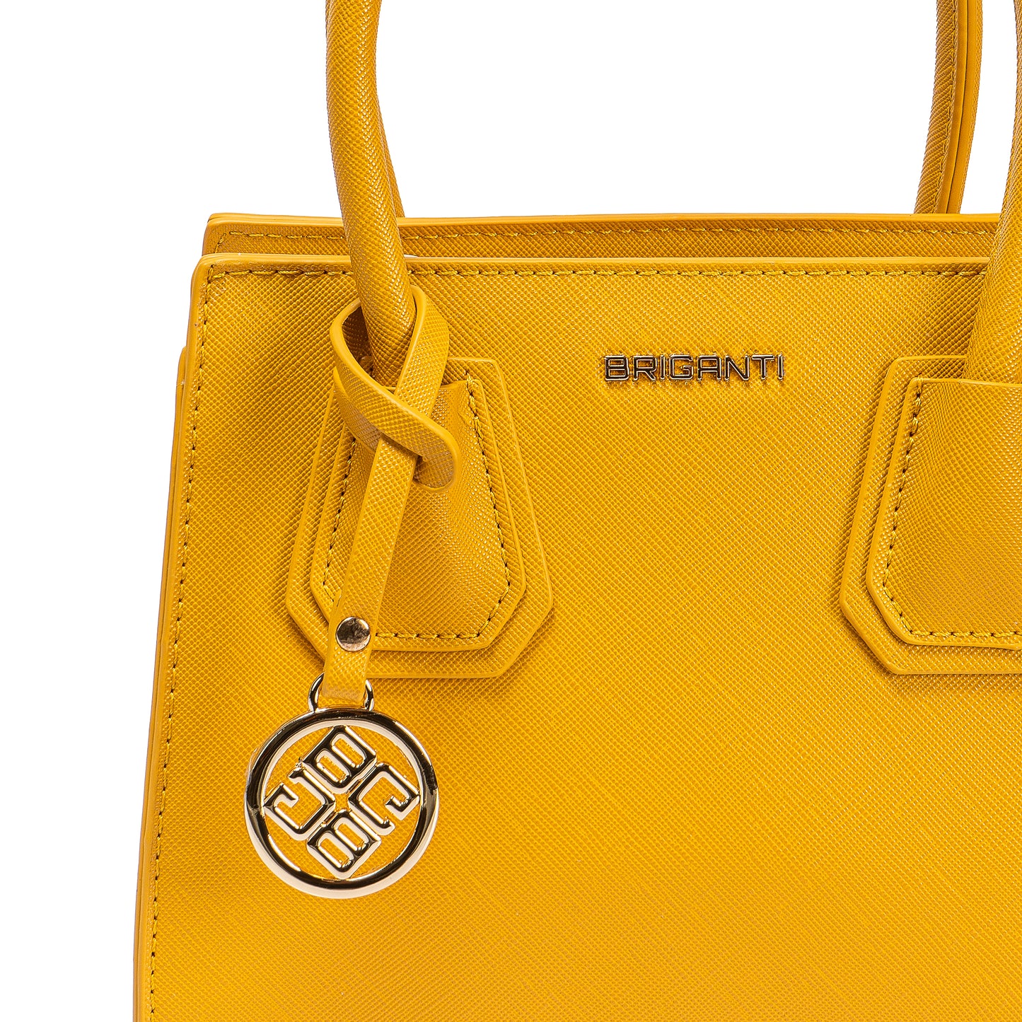 Cartera Satchel Bri-Cm2503 Amarillo Briganti
