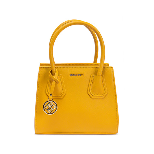 Cartera Satchel Bri-Cm2503 Amarillo Briganti