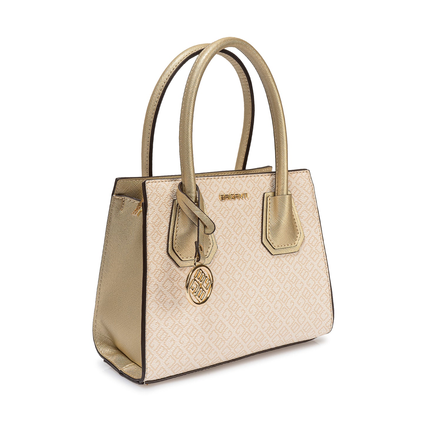 Cartera Satchel Bri-Cm2503 Hueso Briganti