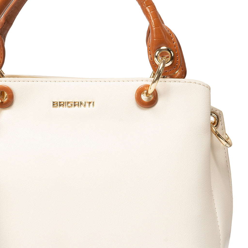 Cartera Briganti Satchel Bri-CM2504 Hues/Nat