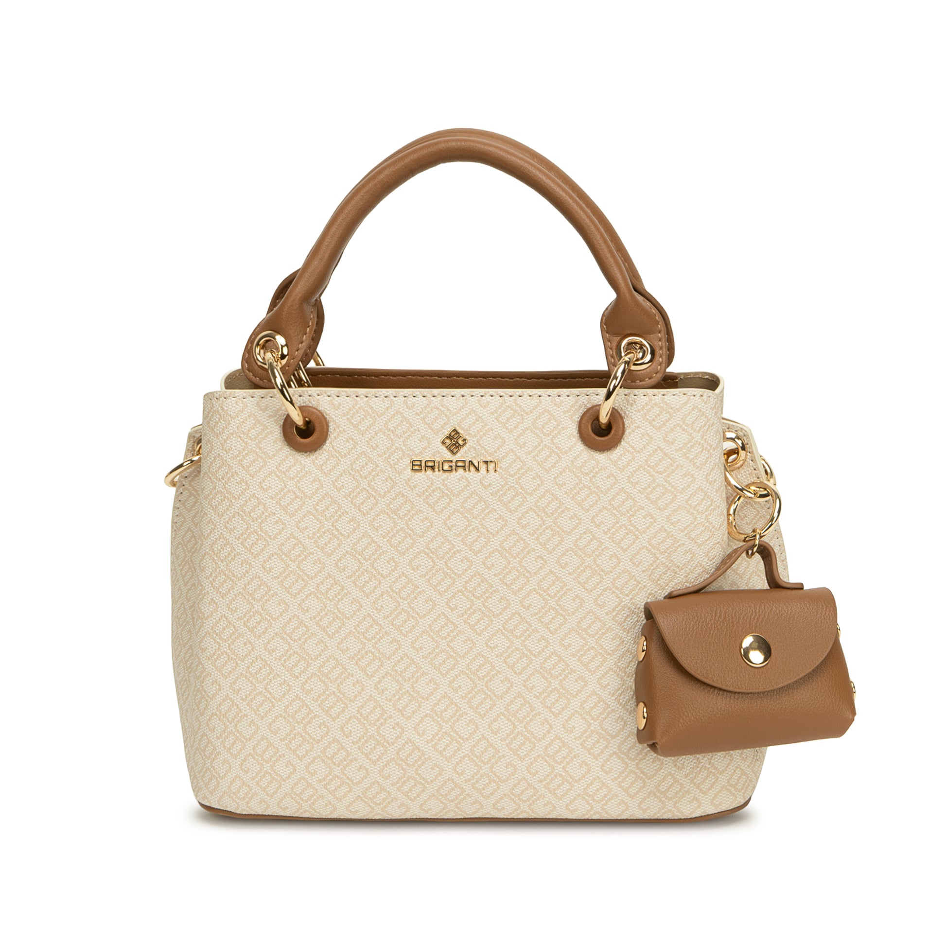 Cartera Briganti Satchel Bri-CM2504 Hues/Nat