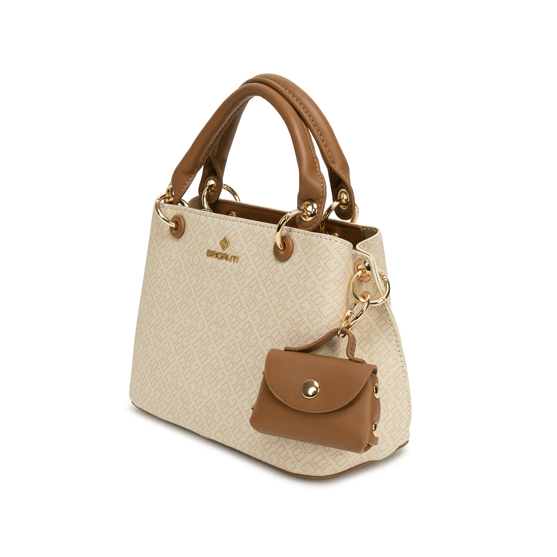 Cartera Briganti Satchel Bri-CM2504 Hues/Nat