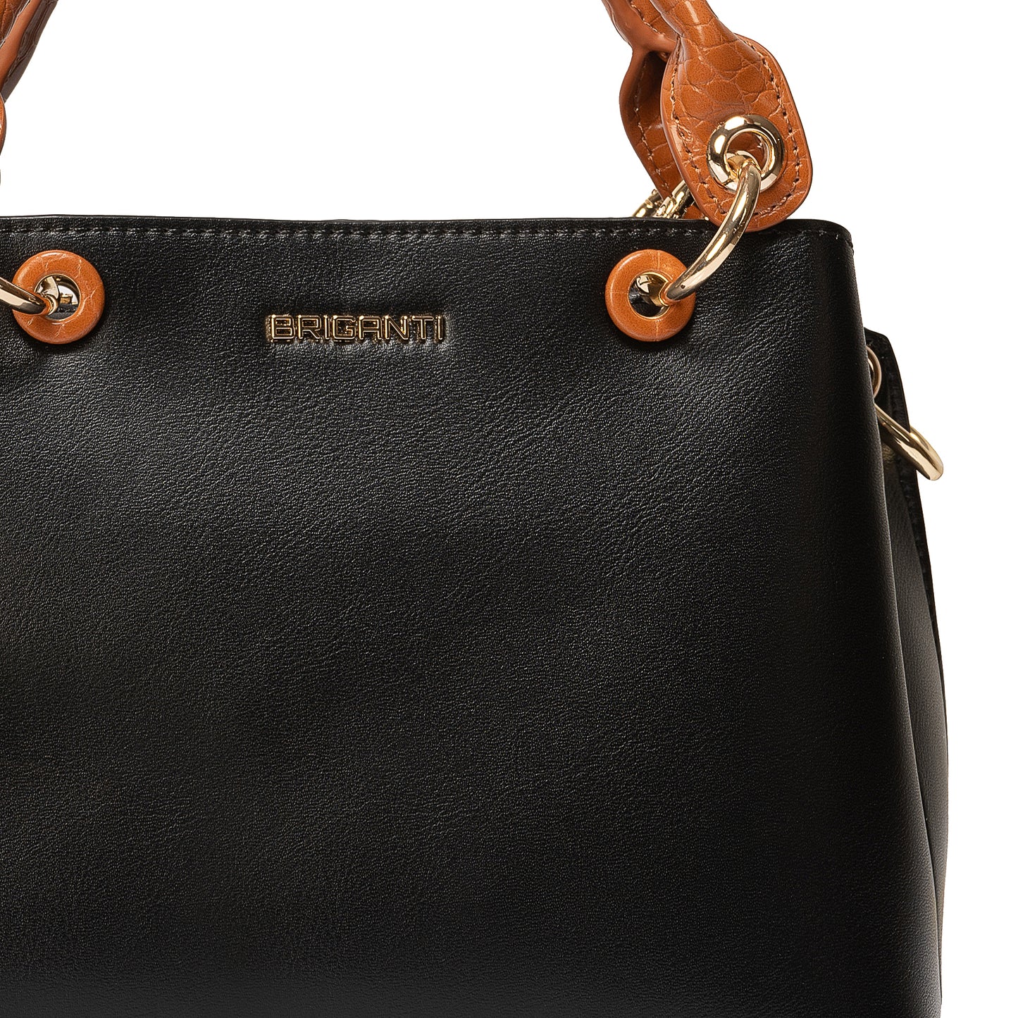 Cartera Satchel Bri-Cm2504 Neg/Nar Briganti