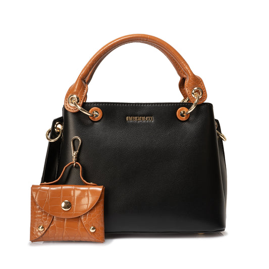 Cartera Satchel Bri-Cm2504 Neg/Nar Briganti
