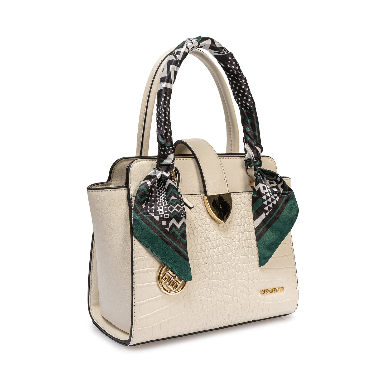 Cartera Satchel Bri-Cm2505 Hueso Briganti