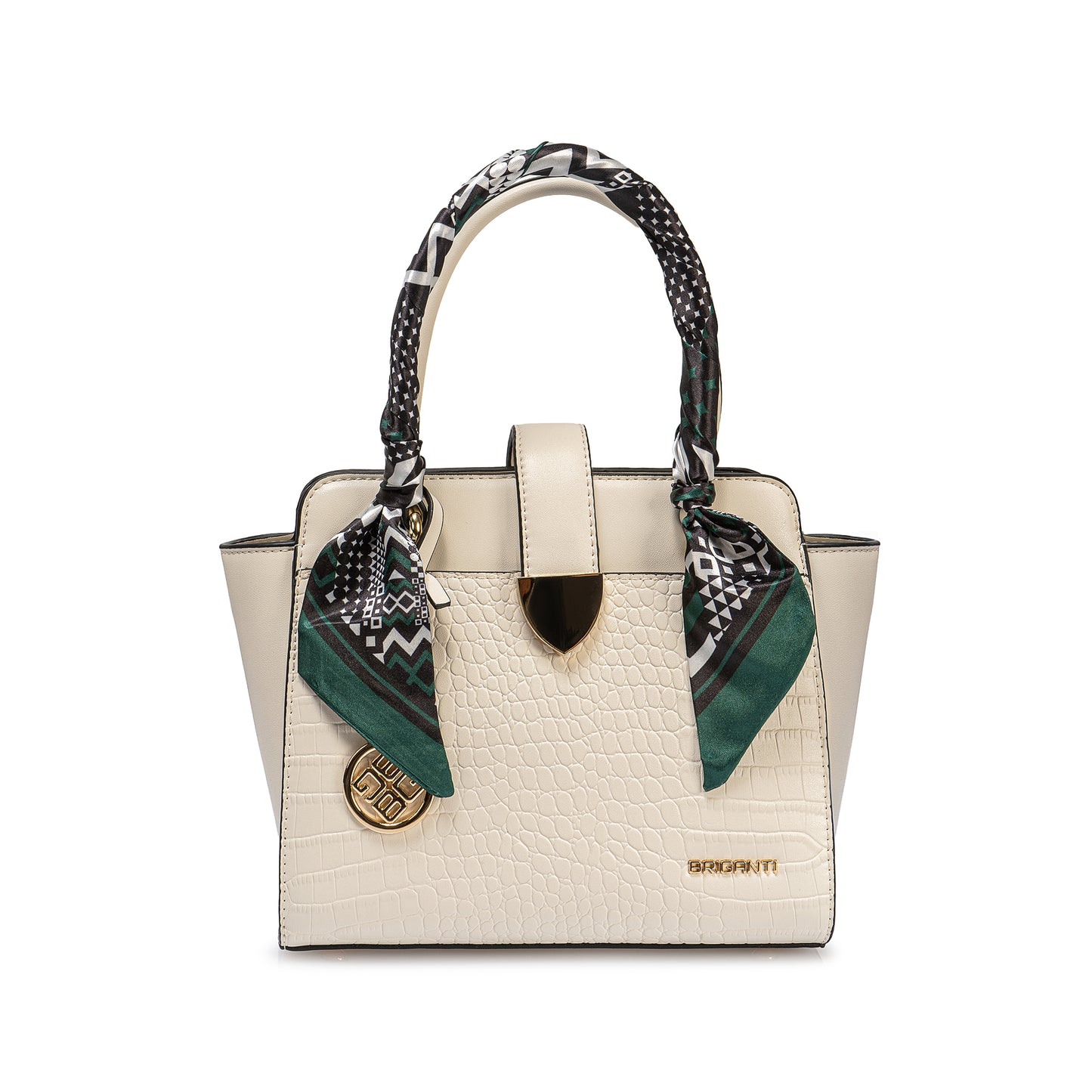 Cartera Satchel Bri-Cm2505 Hueso Briganti