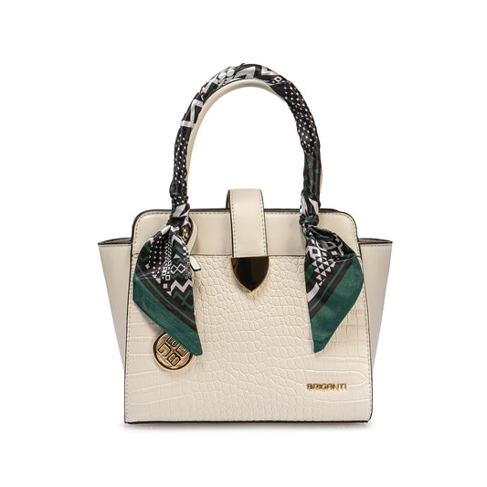 Cartera Satchel Bri-Cm2505 Hueso Briganti
