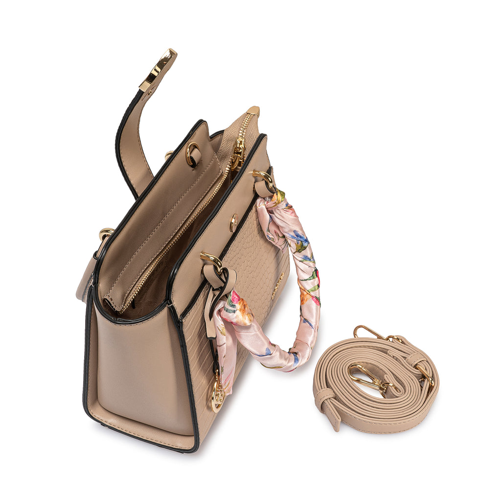 Cartera Briganti Satchel Bri-CM2505 Palo/Rosa