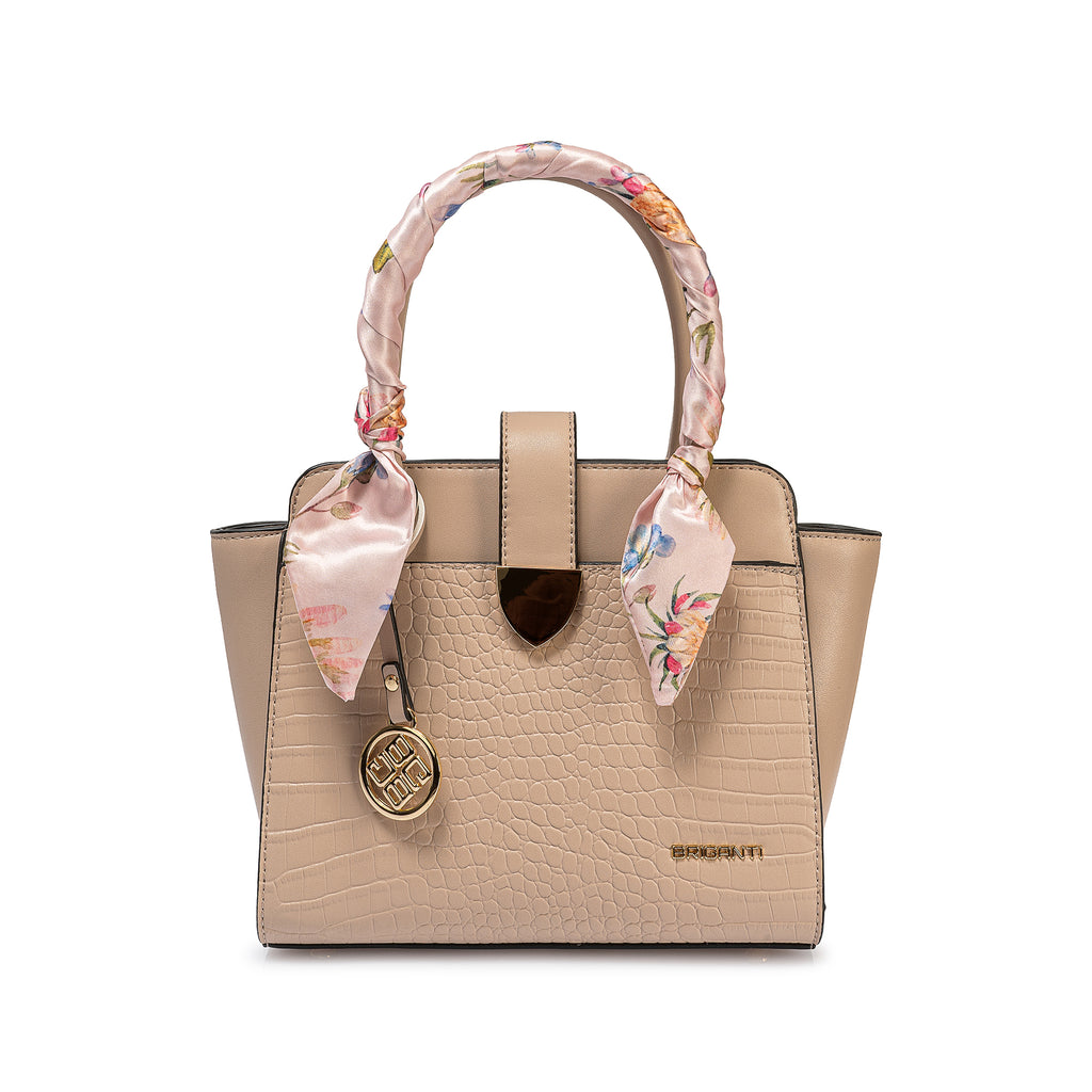Cartera Briganti Satchel Bri-CM2505 Palo/Rosa