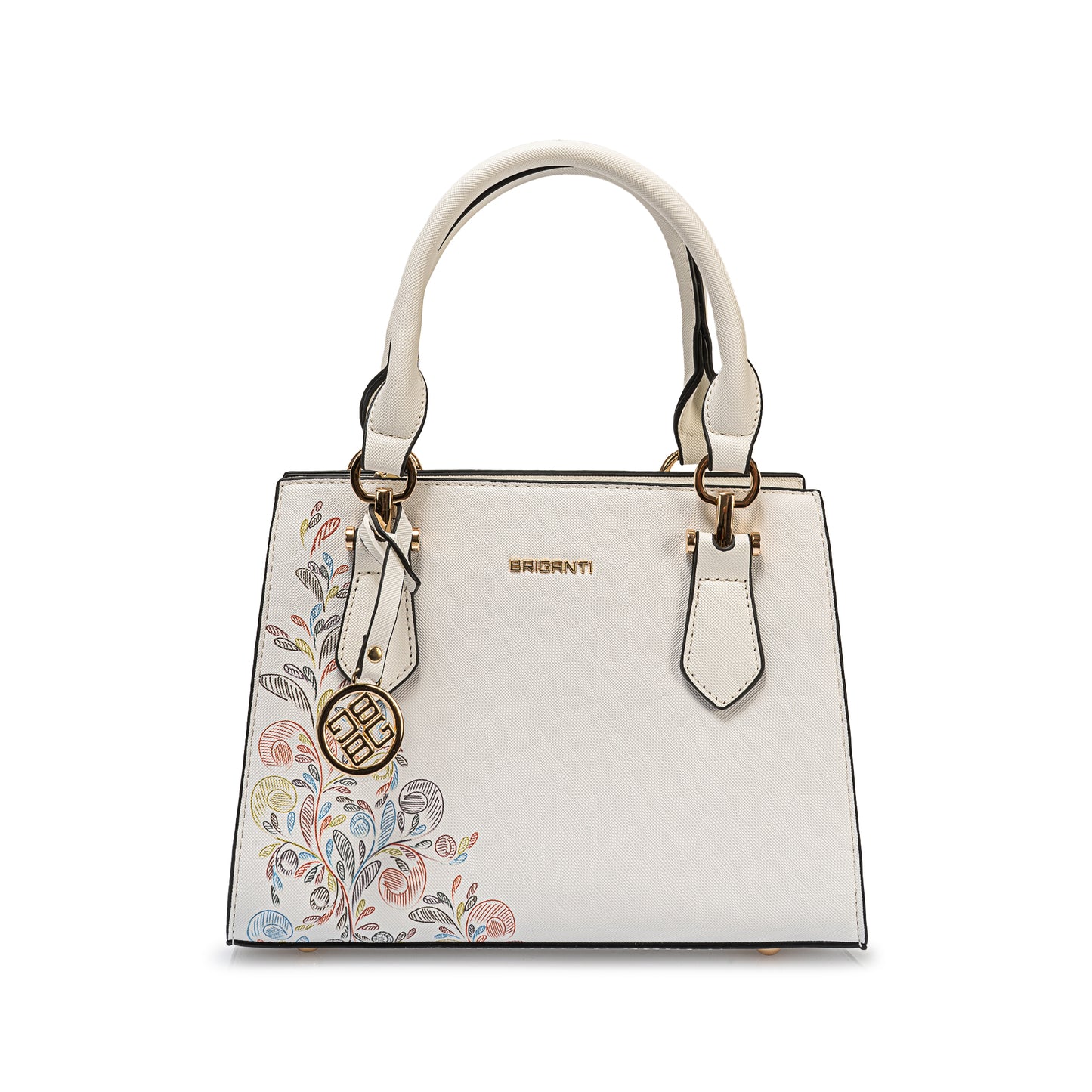 Cartera Satchel Bri-Cm2506 Blanco Briganti