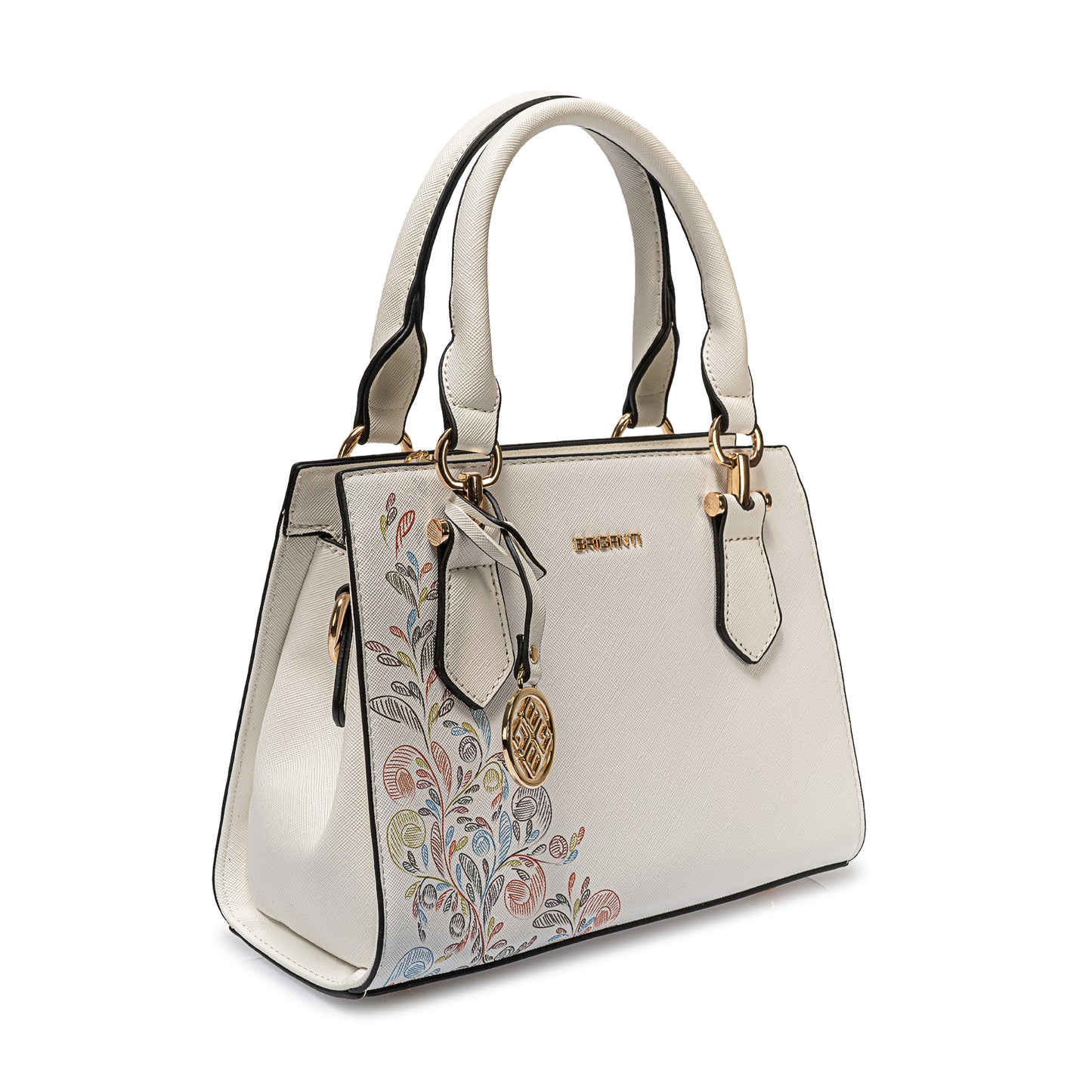 Cartera Satchel Bri-Cm2506 Blanco Briganti