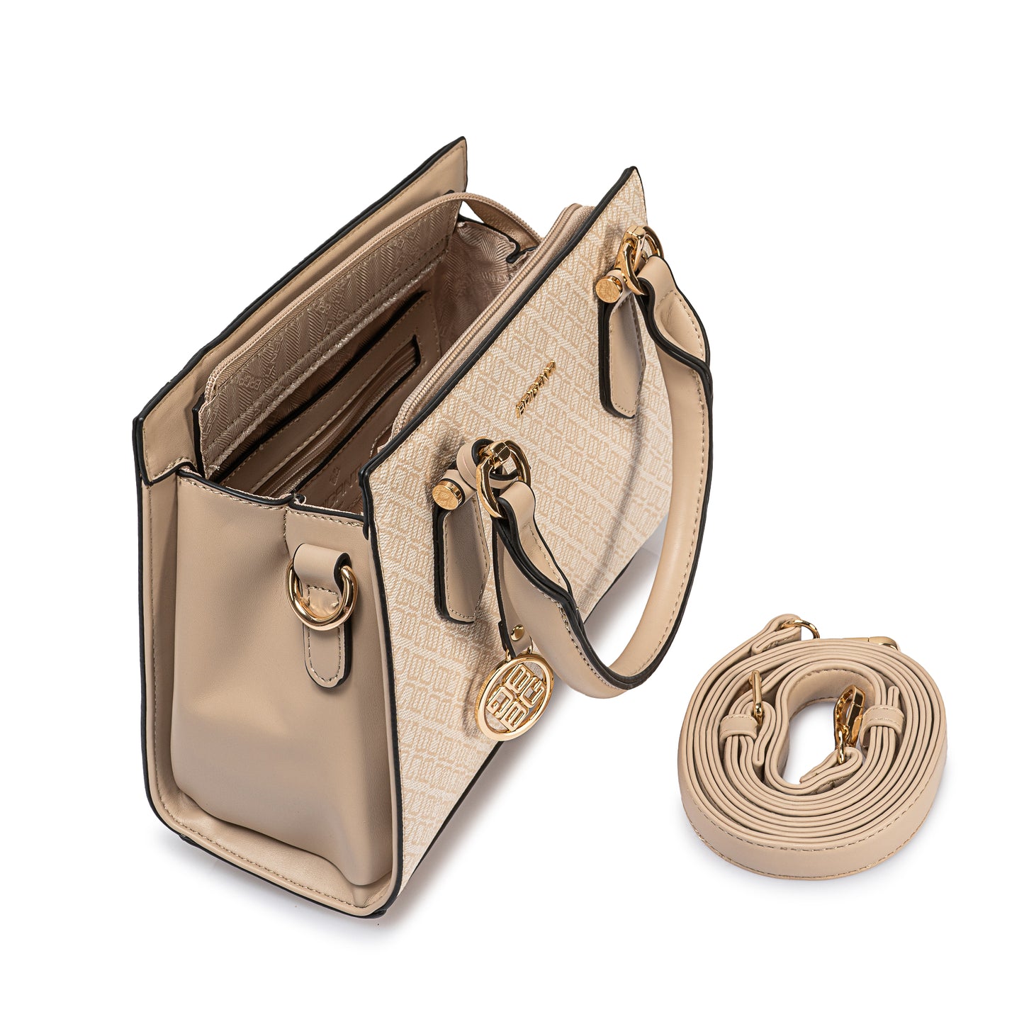 Cartera Satchel Bri-Cm2506 Hues/Nat Briganti