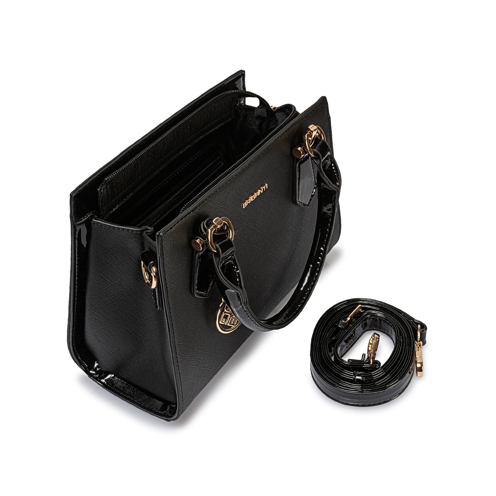 Cartera Briganti Satchel BRI-CM2506 Negro