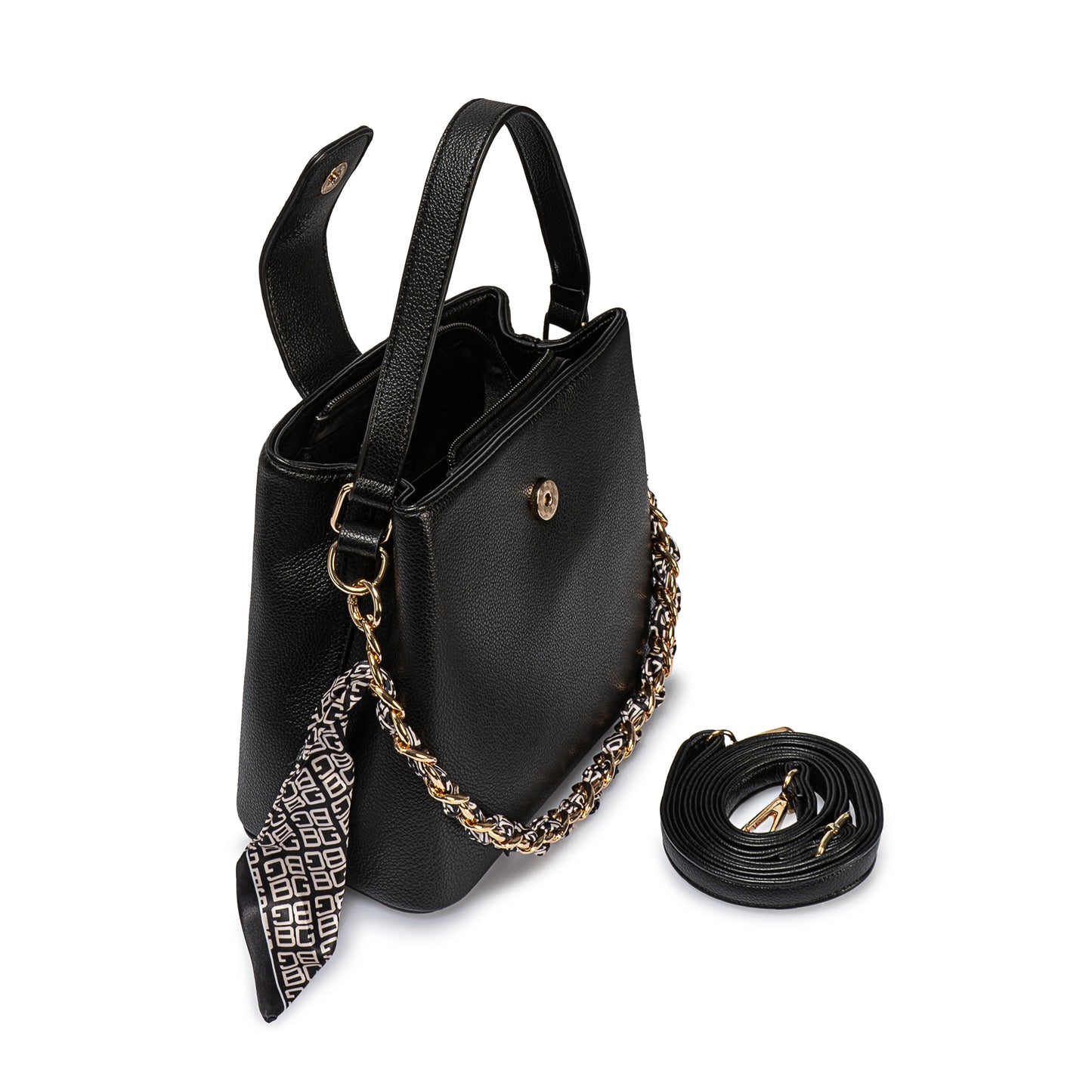 Cartera Satchel Bri-Cm2508 Negro Briganti