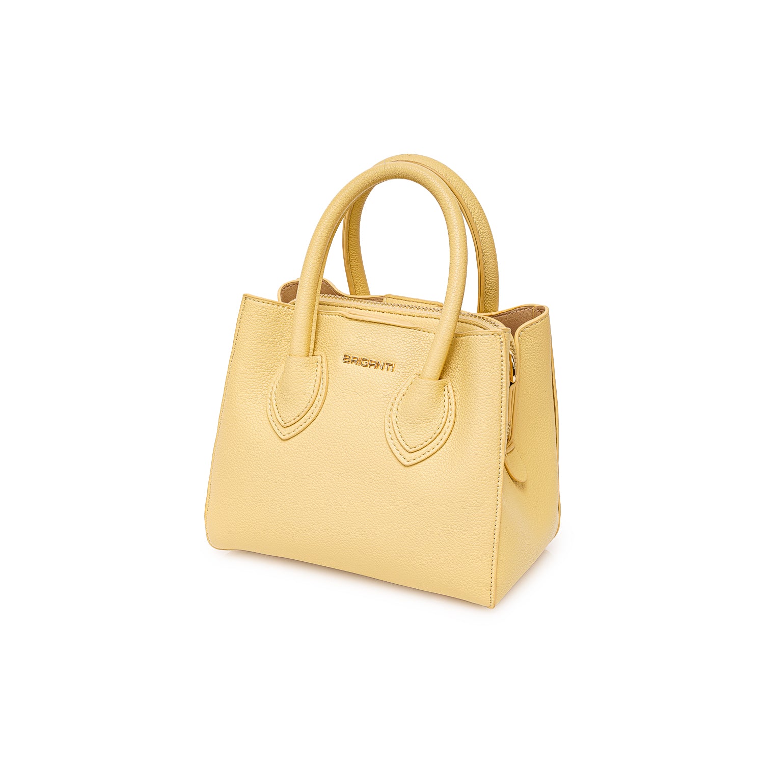 Cartera Briganti Satchel BRI-CM2602 Mantequilla