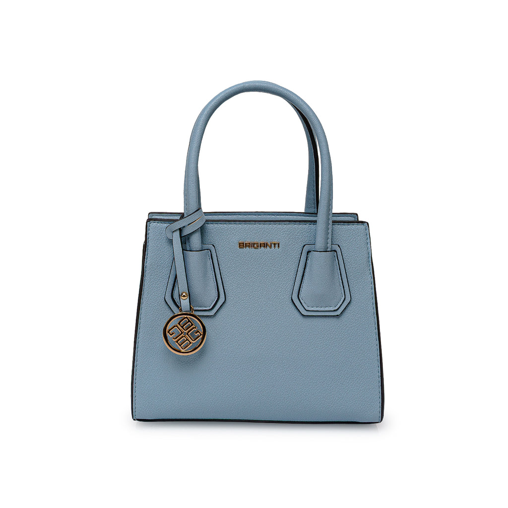Cartera Briganti Satchel BRI-CM2605 Celeste