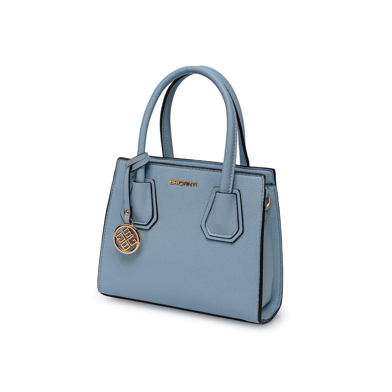 Cartera Briganti Satchel BRI-CM2605 Celeste